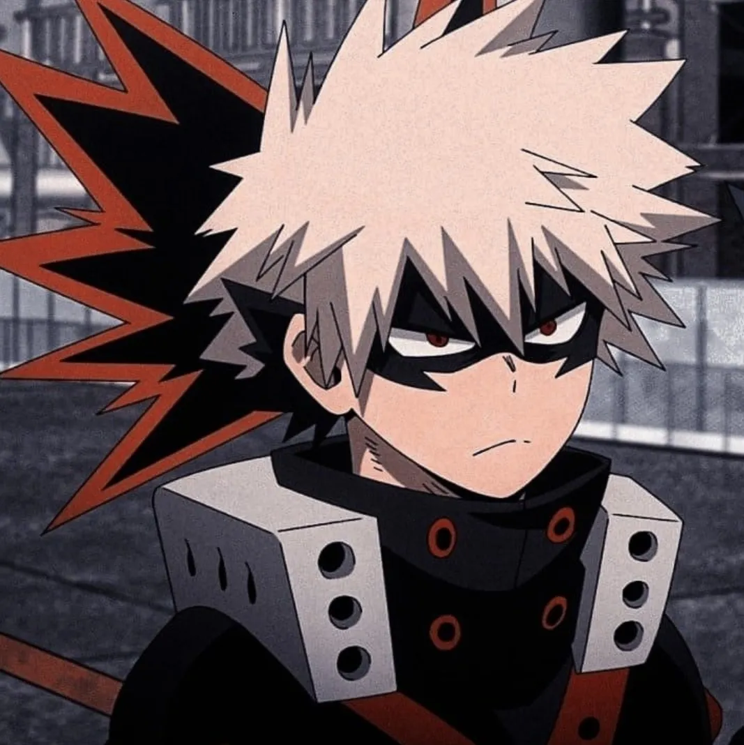 Katsuki Bakugo AI chatbot portrait with advanced emotional intelligence for deep conversations