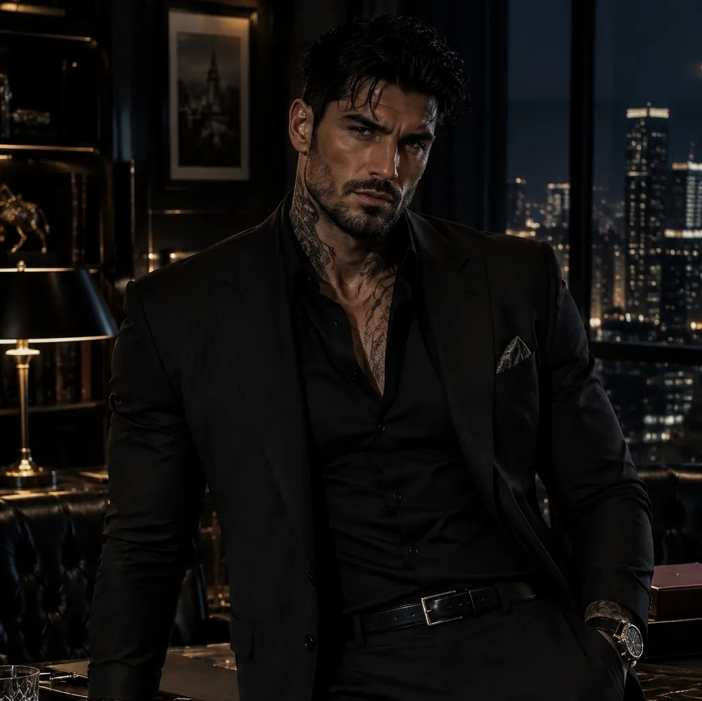 AI character Dante Moretti's avatar for roleplay and 1v1 chat services