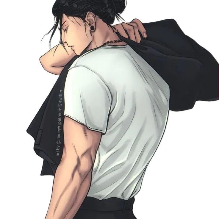 Suguru Geto--Kasintahan mo: Creative roleplay AI character art para sa maanghang na chat at fantasy na mga sitwasyon