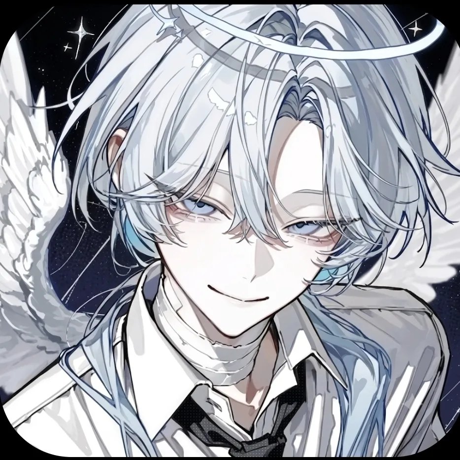 Angel---Bai Ming: Futuristic AI chatbot interface with voice chat and neural network-driven traits