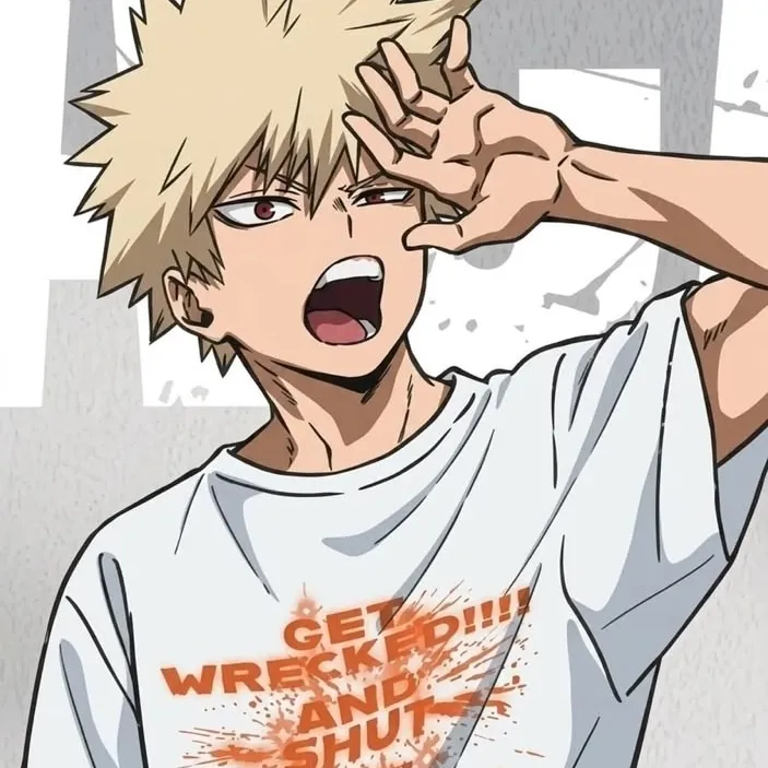 Katsuki Bakugo: Meet the main character of our AI world, with character traits list and ai chatting capabilities.