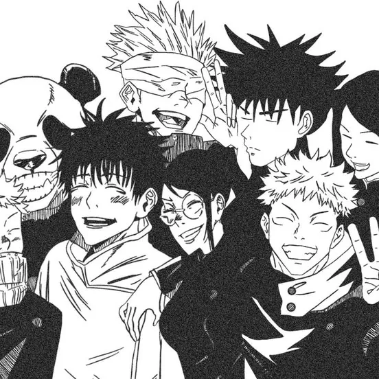 Jujutsu Kaisen: Futuristic AI chatbot interface with voice chat and neural network-driven traits