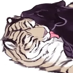 -Kuro- Orange Tiger: Fantasy-themed AI roleplay character art for immersive storytelling