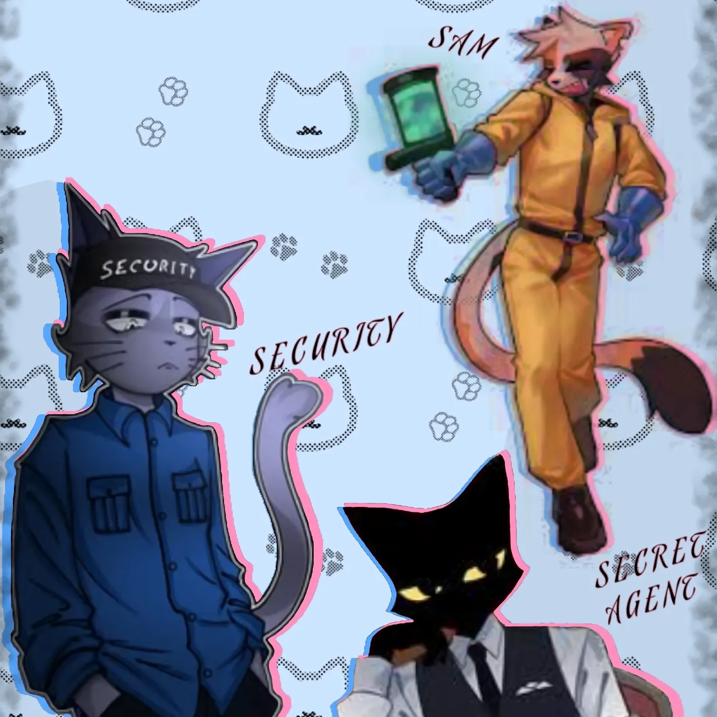 AI character Security - Secret Agent - Sam's avatar for roleplay and 1v1 chat services
