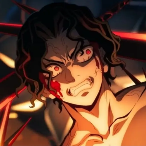 the avatar of Muzan Kibutsuji — Mean Prank with vibrant traits for immersive roleplay experiences