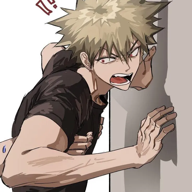 Katsuki Bakugo_kisses: Emotionally intelligent AI companion portrait for deep conversations