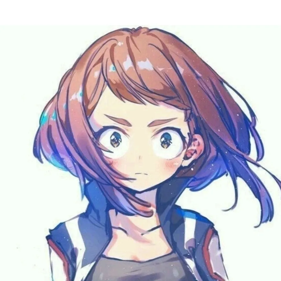 the avatar of character Ochaco Uraraka with emotional intelligence capabilities