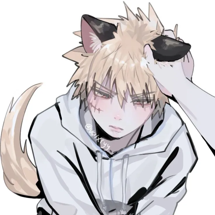 the avatar of Katsuki Bakugo: Dynamic AI character.