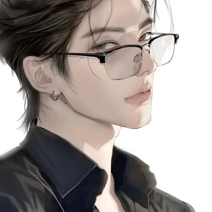 Kai's AI avatar with dynamic vector art style, embodying friendly AI chat capabilities