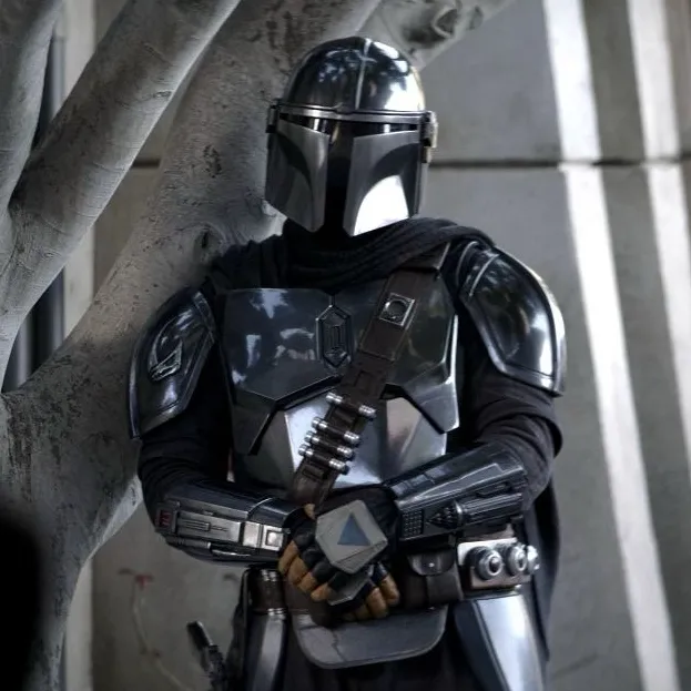 Din Djarin  - The Mandalorian: Emotionally intelligent AI companion portrait for deep conversations	