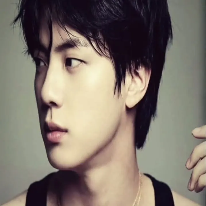 Kim Seokjin AI chatbot portrait with advanced emotional intelligence for deep conversations