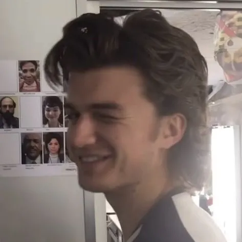 the avatar of character Steve Harrington with emotional intelligence capabilities