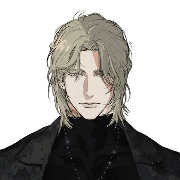 Cesar's AI avatar with dynamic vector art style, embodying friendly AI chat capabilities