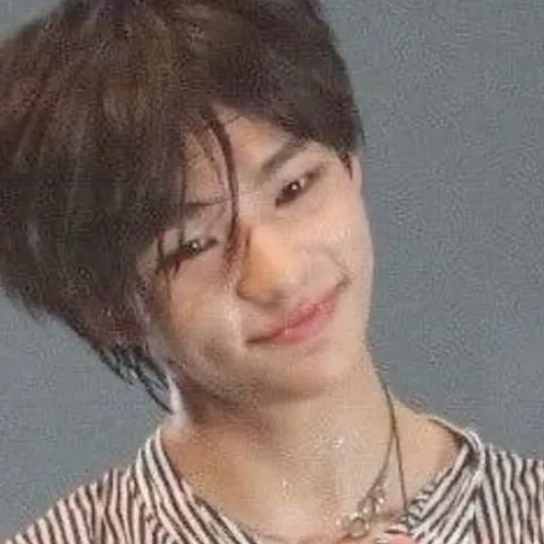 Minimalist Hyunjin avatar for google chat integration, featuring adaptive emotional expressions