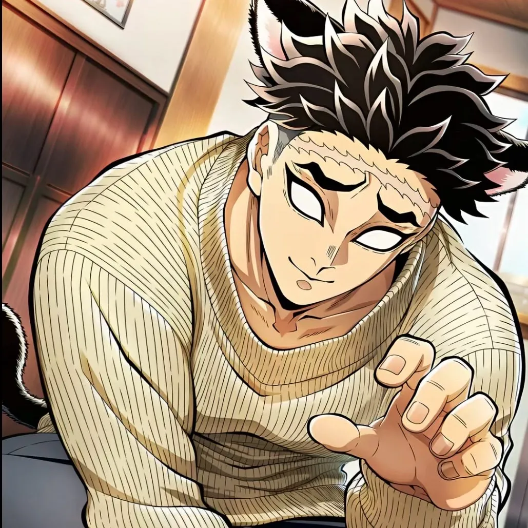 Gyomei Himejima: Meet the main character of our AI world, with character traits list and ai chatting capabilities.