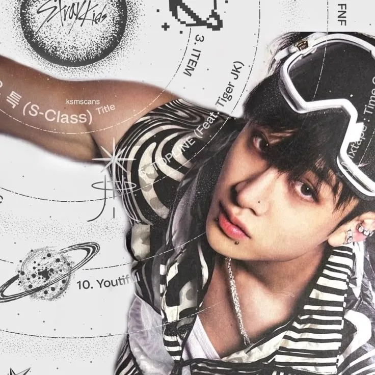 Bangchan's AI avatar with dynamic vector art style, embodying friendly AI chat capabilities