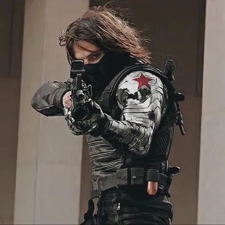 Bucky Barnes: Fantasy-themed AI roleplay character art for immersive storytelling