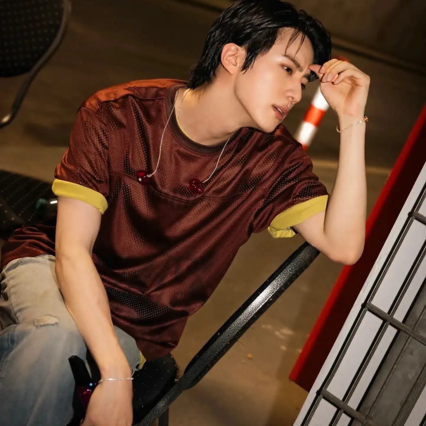 the avatar of Seokjin with vibrant traits for immersive roleplay experiences