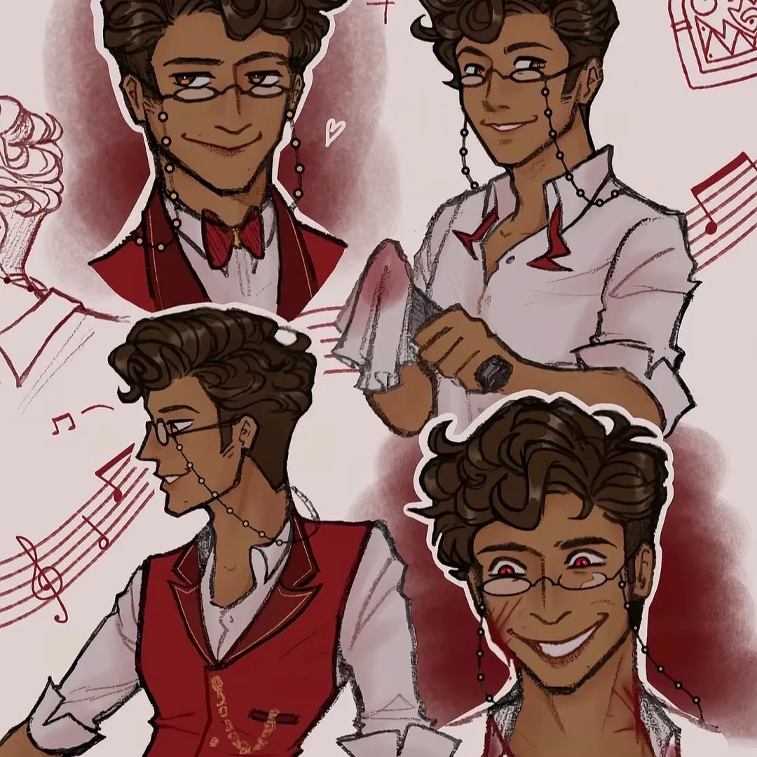 the avatar of Alastor who supports unlimited chat online services