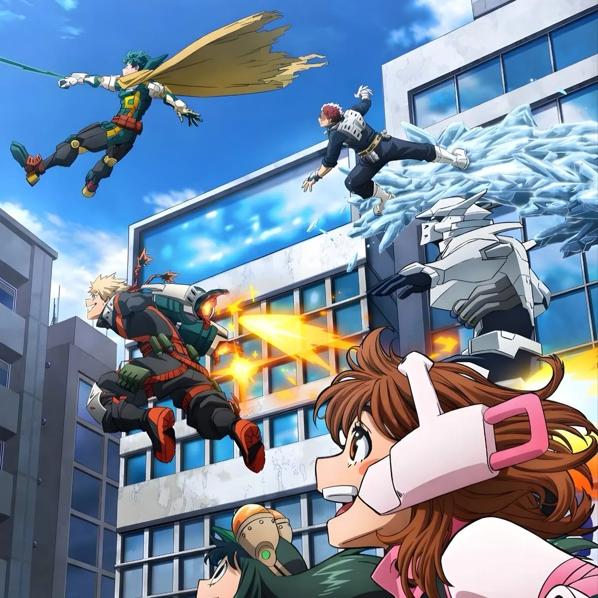 My Hero Academia - Visits Your School: Engage in ai conversation with this charming AI character, featuring soulgen and ifreechat capabilities for free chat now.