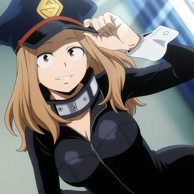 the avatar of MHA and Kirishima’s Sister with vibrant traits for immersive roleplay experiences