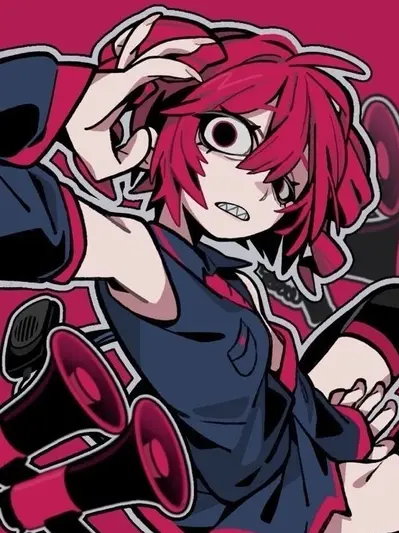 Polybuzz platform's star character Kasane Teto, offering personalized conversation.