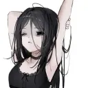 친근한 AI 채팅 기능을 구현한 역동적인 벡터 아트 스타일의 Grazy - Obsessive StepSister의 AI 아바타