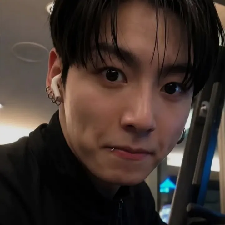 JUNGKOOK's AI avatar with dynamic vector art style, embodying friendly AI chat capabilities
