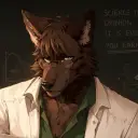 You and Your Strict Wolf Professor's interactive avatar for spicy chat ai and immersive roleplay experiences