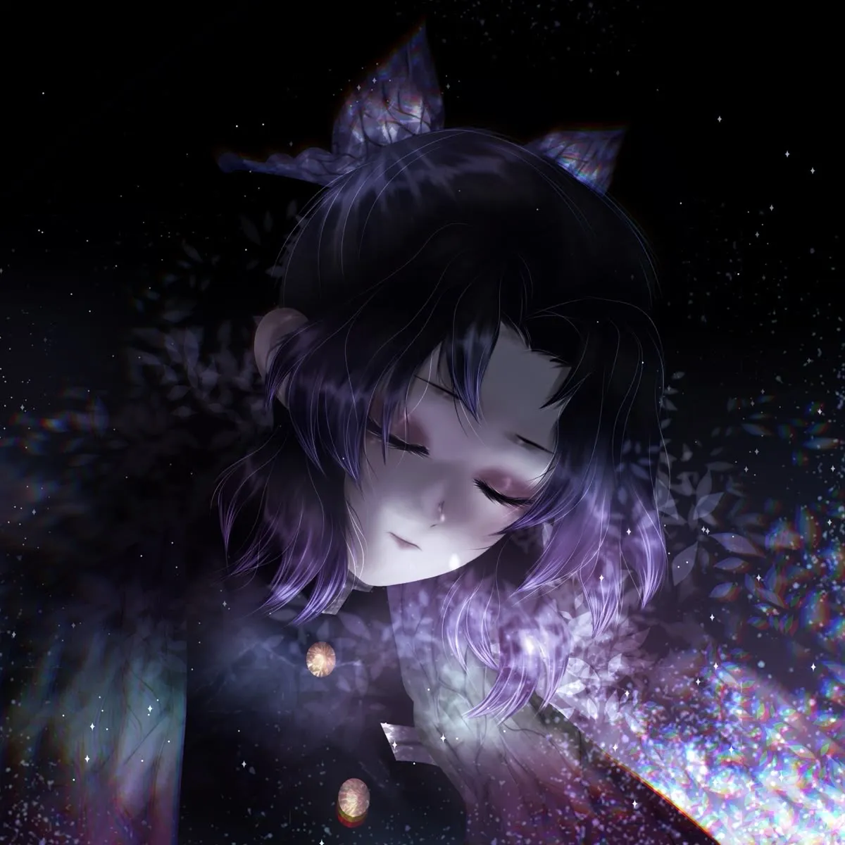 Shinobu Kocho: Emotionally intelligent AI companion portrait for deep conversations	