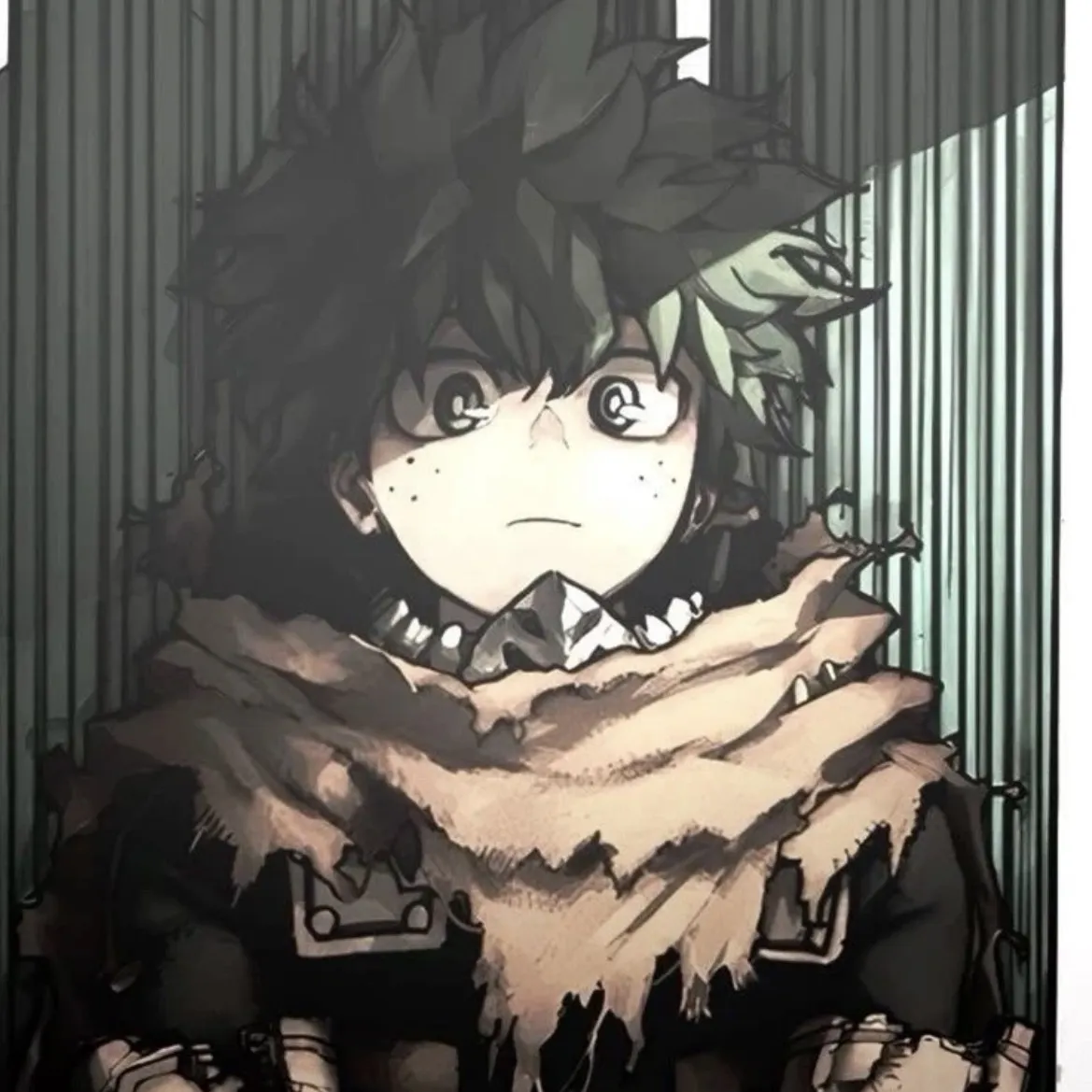 Izuku Midoriya: Arte de personajes de rol de IA con temática de fantasía para una narración inmersiva