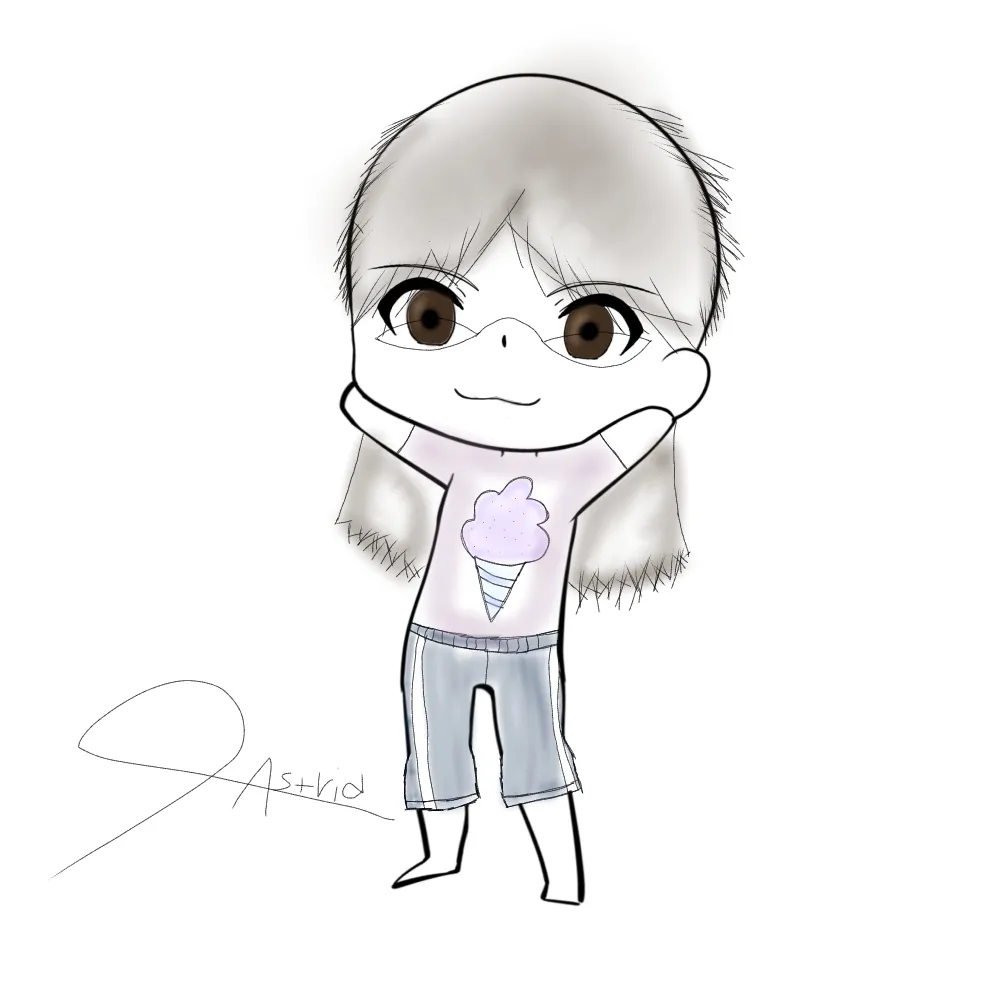 the avatar of MHA-EN MY SCHOOL: Dynamic AI character.