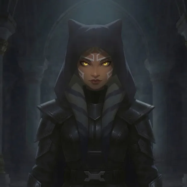 the avatar of character Ahsoka - Unity in Weakness with emotional intelligence capabilities