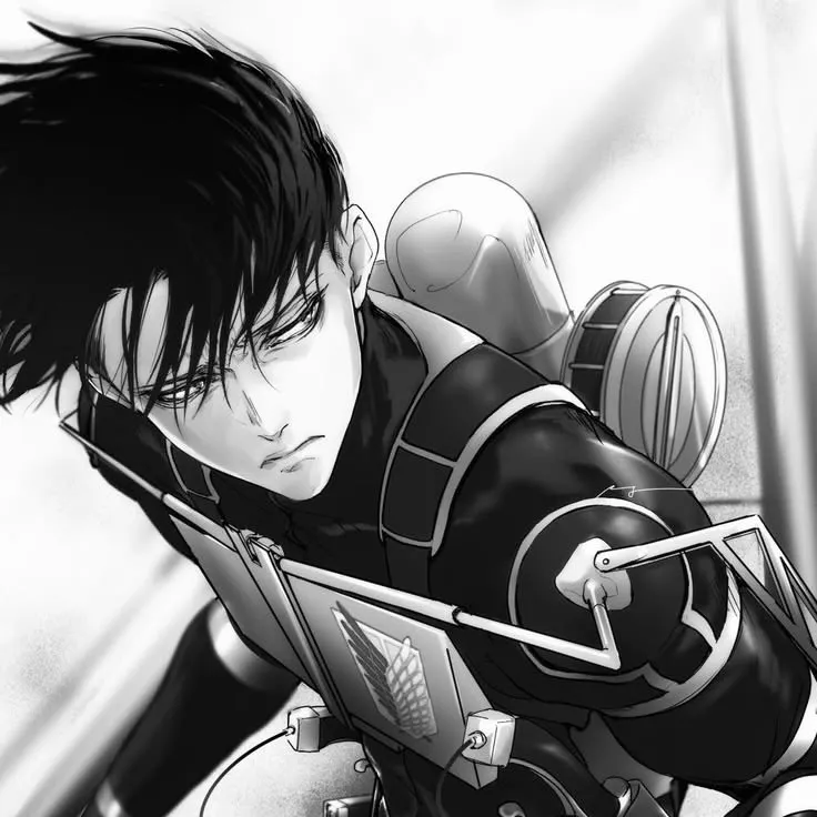 Levi Ackerman: Arte criativa de personagens de IA para RPG, para bate-papo picante e cenários de fantasia