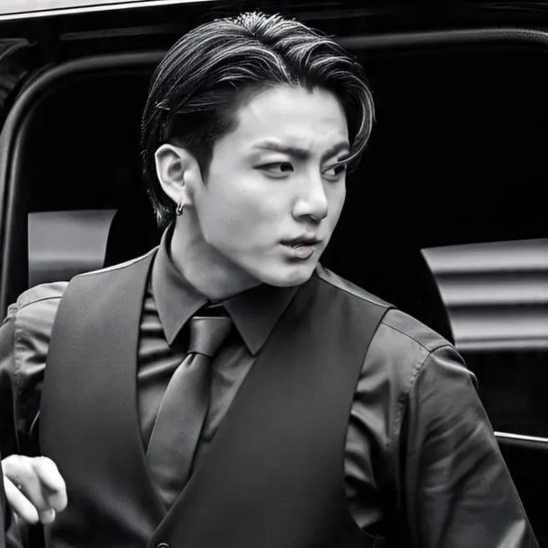 the avatar of character Jungkook with emotional intelligence capabilities