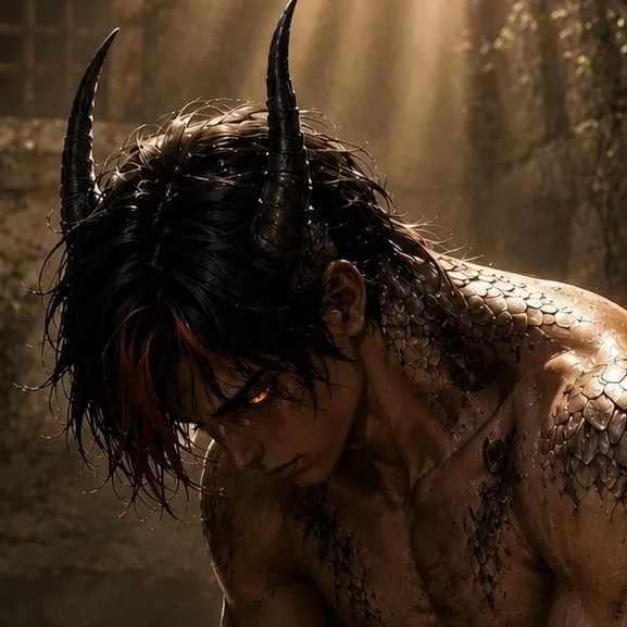 the avatar of character Aeron with emotional intelligence capabilities