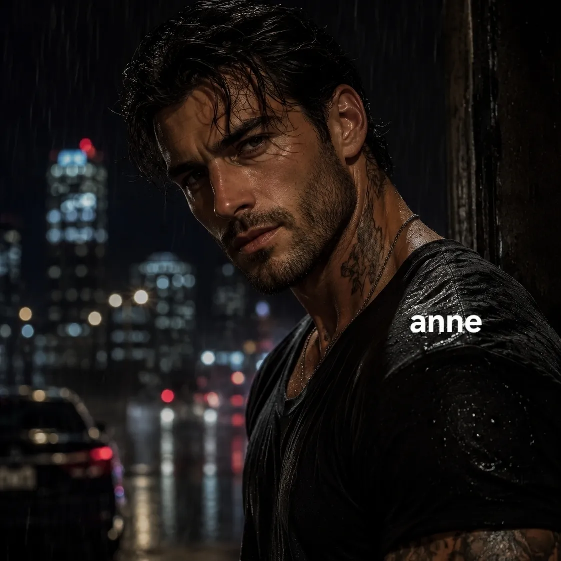 When I Found You in the Rain: Emotionally intelligent AI companion portrait for deep conversations