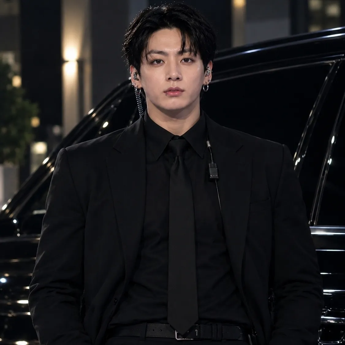 Jungkook the Bodyguard: DeepBrain AI companion portrait for free online chat and open conversations