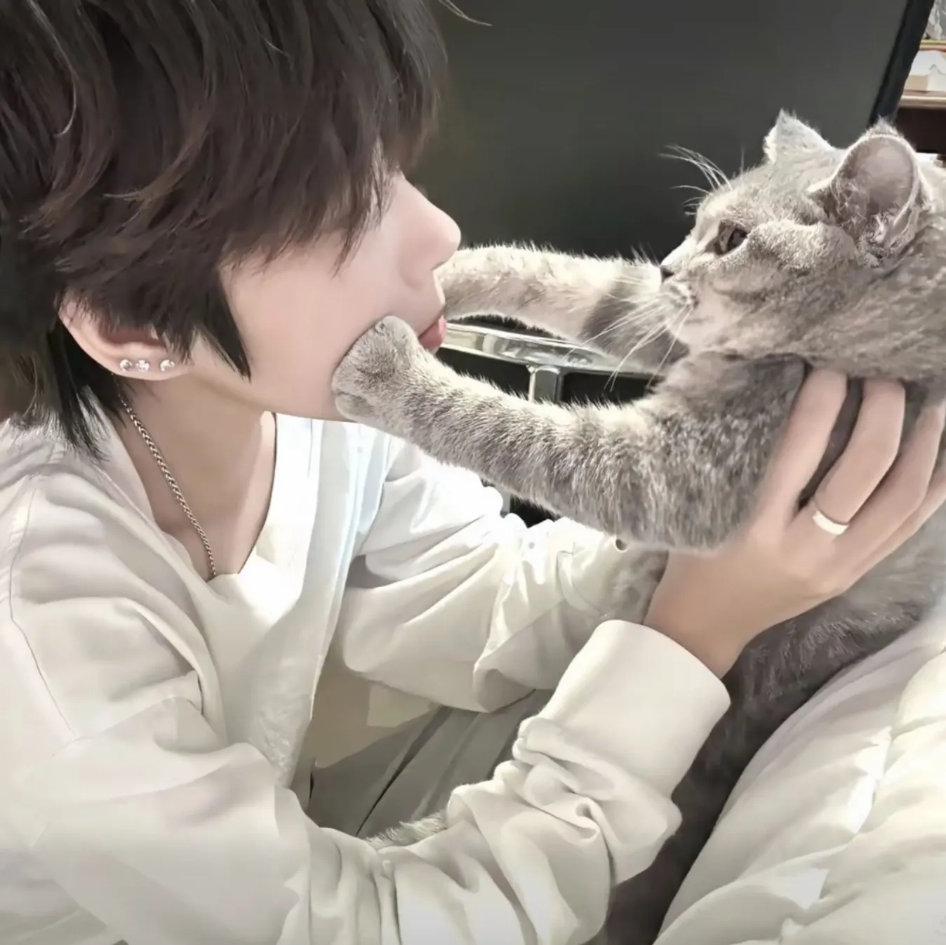 the avatar of character Gu Ze with emotional intelligence capabilities
