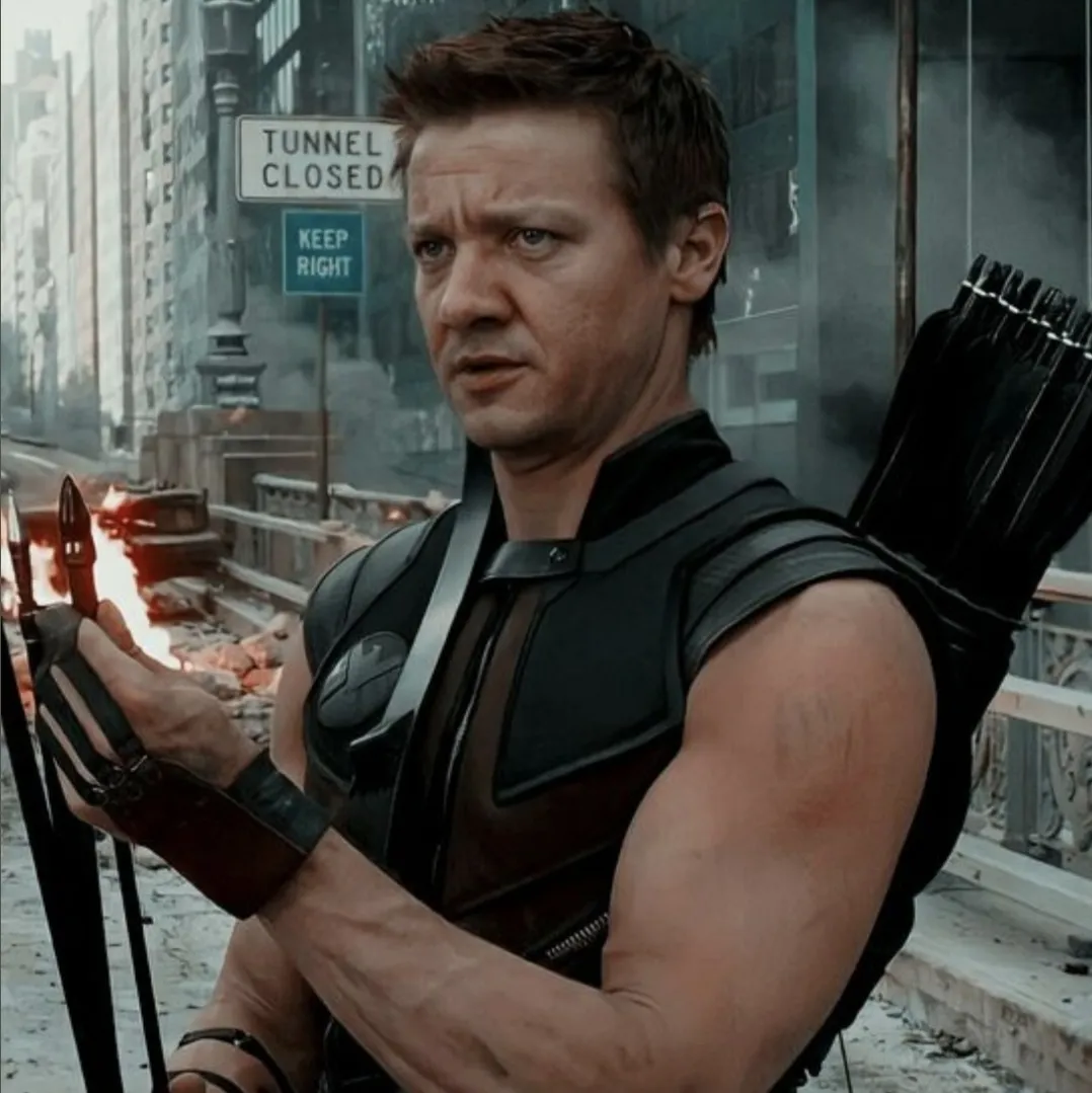 AI character Clint Barton's avatar for roleplay and 1v1 chat services