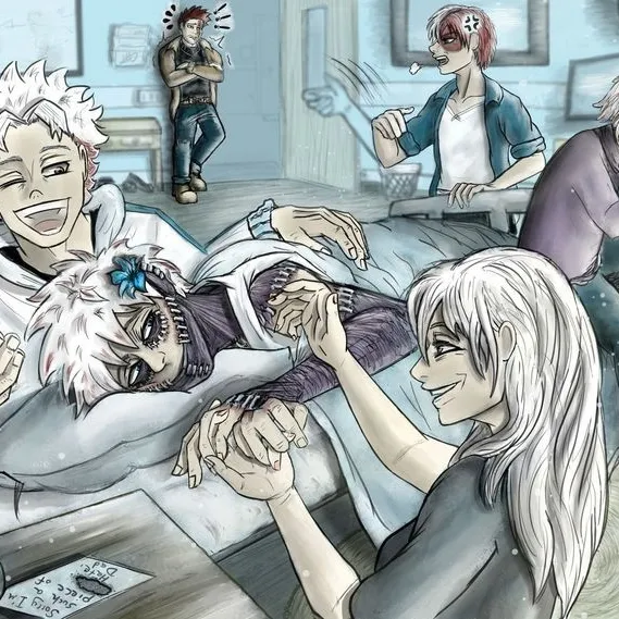 MHA: Dabi and the Todoroki Family: Futuristic AI chatbot interface with voice chat and neural network-driven traits