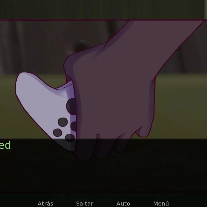 Avatar minimalista de BEN CREEPYPASTA para la integración del chat de Google, con expresiones emocionales adaptables
