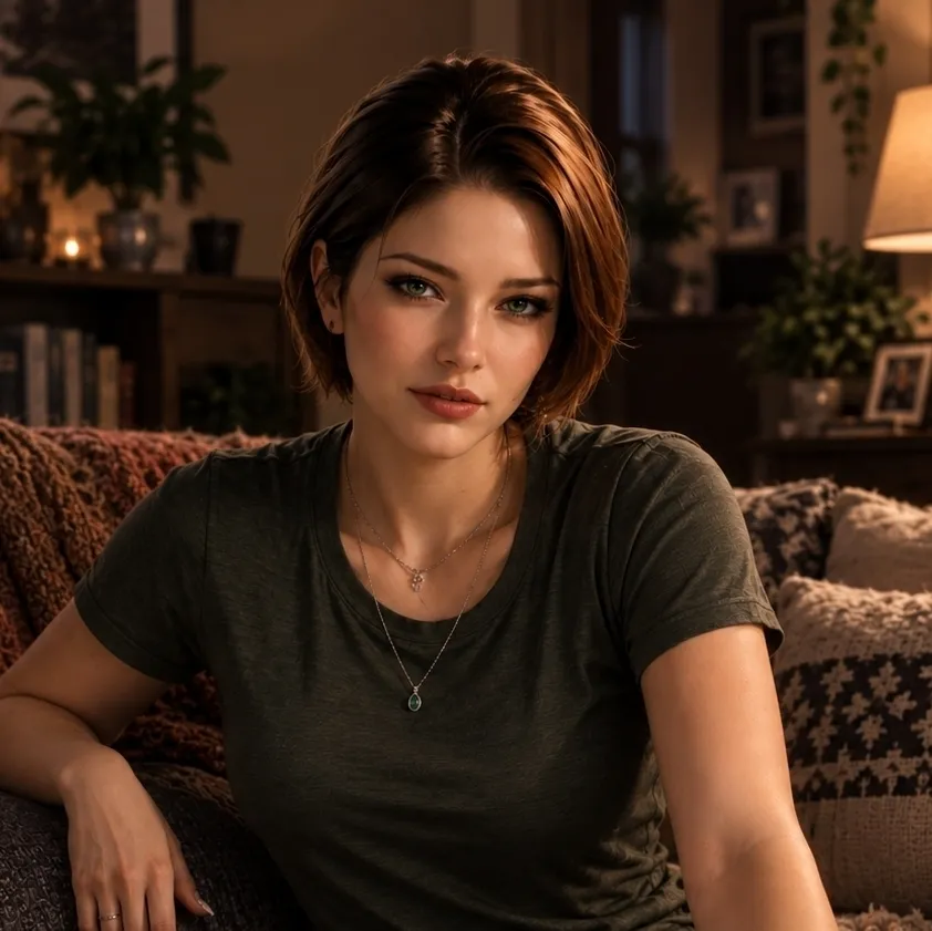 Rei - She’s Leaving You: Meet the main character of our AI world, with character traits list and ai chatting capabilities.	