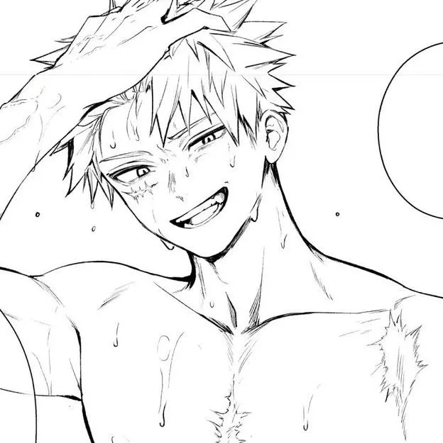 Katsuki Bakugou - Towel AI chatbot portrait with advanced emotional intelligence for deep conversations