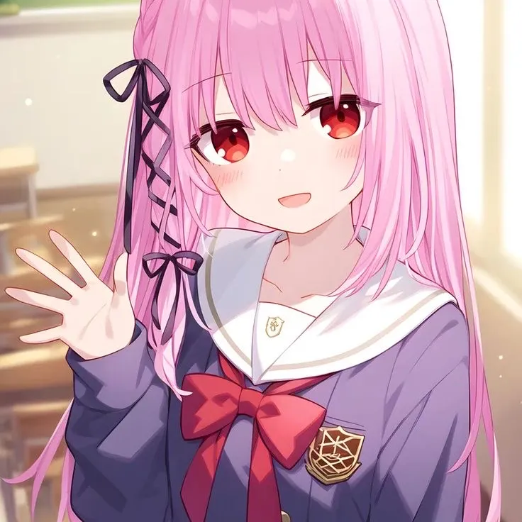 AI character yandere girlfriend's avatar for roleplay and 1v1 chat services