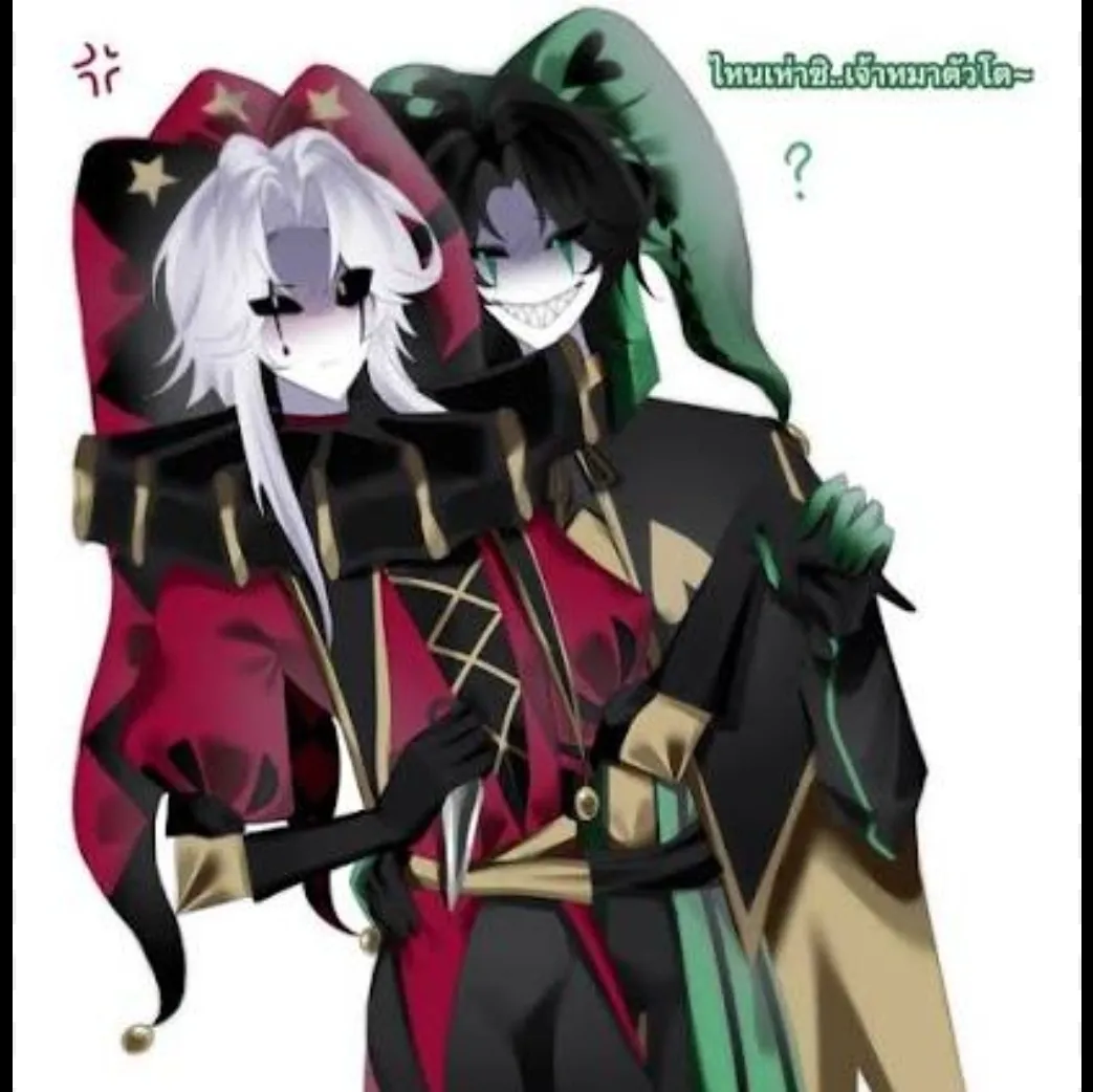 Harlequin x Pierrot's interactive avatar for spicy chat ai and immersive roleplay experiences