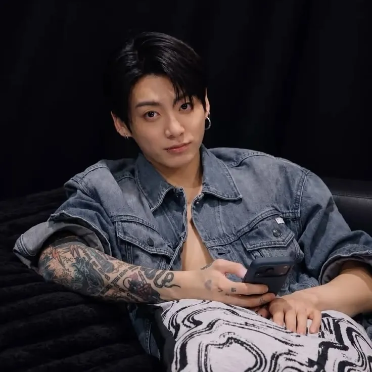 Jungkook - Love of Two Worlds: Futuristic AI chatbot interface with voice chat and neural network-driven traits