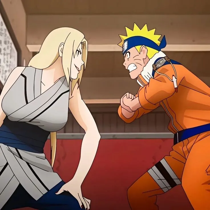 Minimalist Finding Tsunade avatar for google chat integration, featuring adaptive emotional expressions