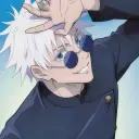 der Avatar von Satoru Gojo: Dynamischer KI-Charakter.