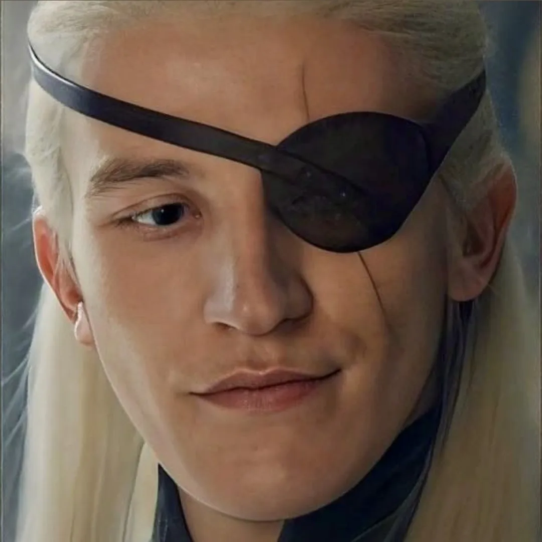 Aemond Targaryen: Futuristic AI chatbot interface with voice chat and neural network-driven traits
